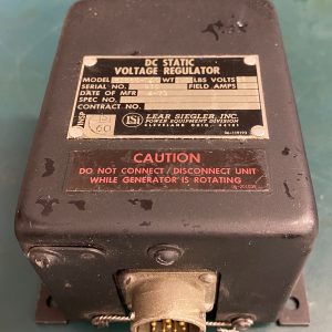 (Q14) DC Static Voltage Regulator, 51565-000, Lear Siegler Inc.