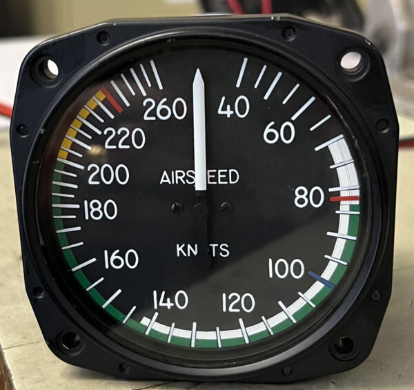 (QS2) Airspeed Indicator, 8030B.448, United Instruments