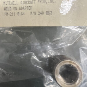 (QS1) Weld on Adapator, PM-211-8164, 240-863, Mitchell