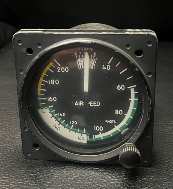 (Q5) Airspeed Indicator, EA5175-02 PTL, EDO-Aire